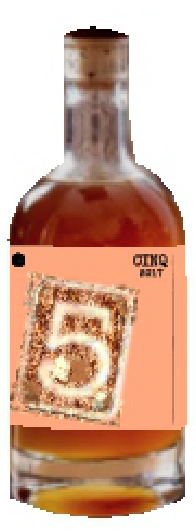 Cinq Orange 2017, Vino naranjo, cinco blancas